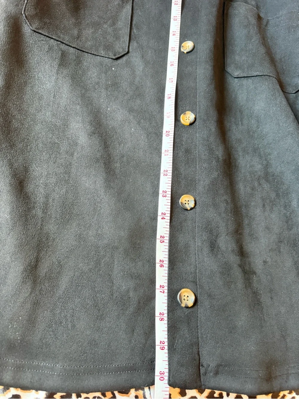 Black Lightweight Button-Front Shirt Jacket - Classic Casual Layer